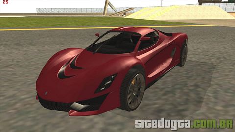 Grotti Turismo R do GTA V para GTA San Andreas